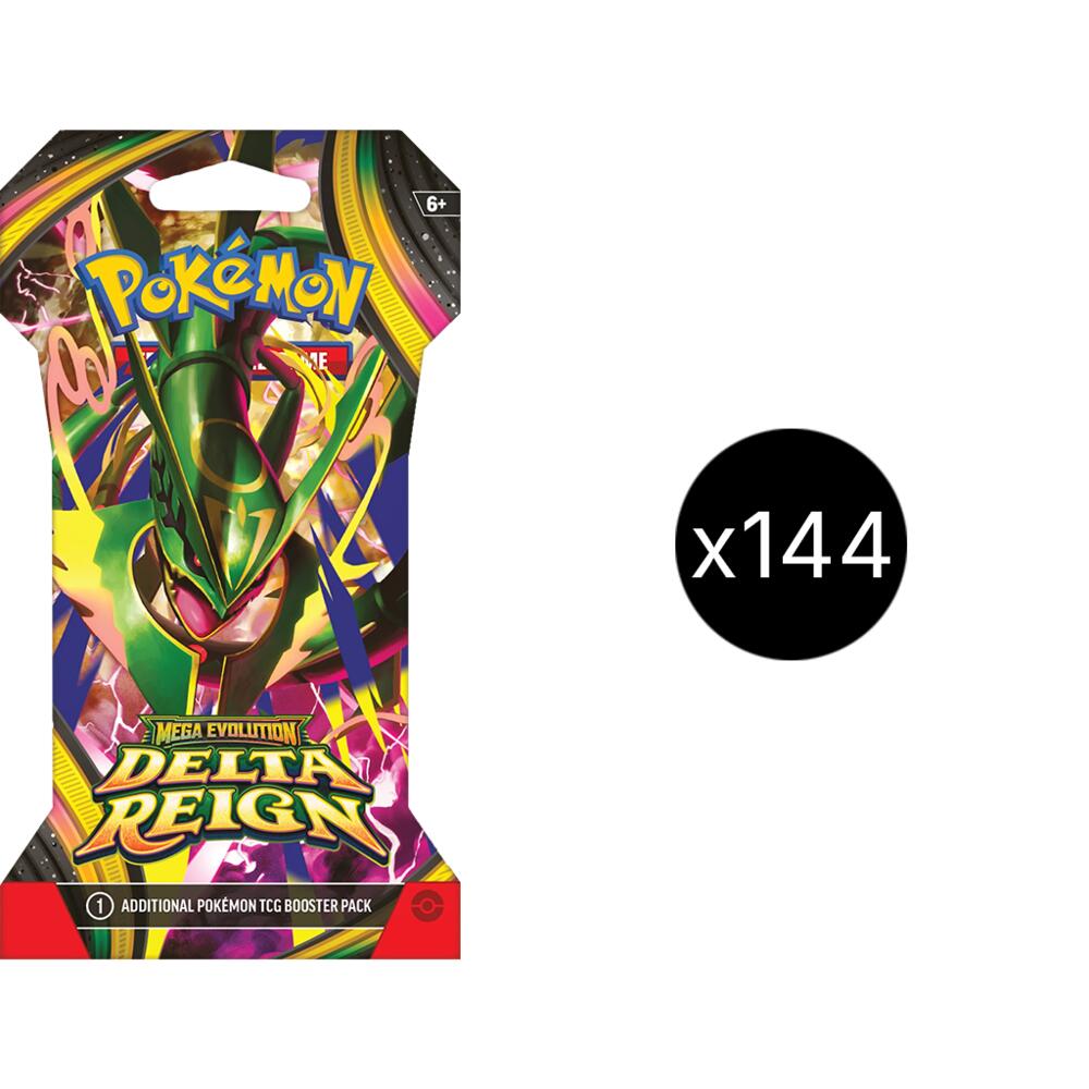 Delta Reign Sleeved Booster Case card from ME06: Delta Reign