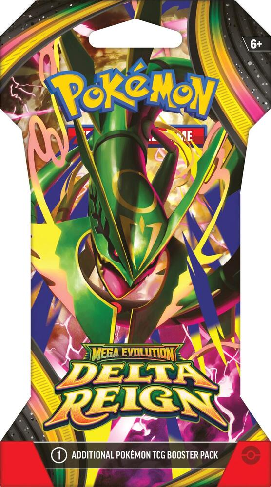Delta Reign Sleeved Booster Pack sealed product from ME06: Delta Reign