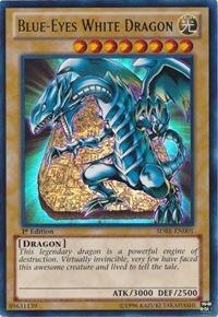 Blue-Eyes White Dragon SDBE-EN001 card from Structure Deck: Saga of Blue-Eyes White Dragon