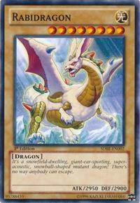 Rabidragon SDBE-EN002 card from Structure Deck: Saga of Blue-Eyes White Dragon