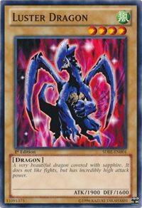 Luster Dragon SDBE-EN004 card from Structure Deck: Saga of Blue-Eyes White Dragon