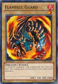Flamvell Guard SDBE-EN005 card from Structure Deck: Saga of Blue-Eyes White Dragon