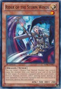 Rider of the Storm Winds SDBE-EN007 card from Structure Deck: Saga of Blue-Eyes White Dragon