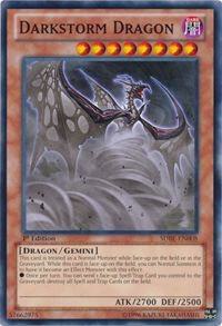 Darkstorm Dragon SDBE-EN008 card from Structure Deck: Saga of Blue-Eyes White Dragon