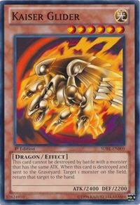 Kaiser Glider SDBE-EN009 card from Structure Deck: Saga of Blue-Eyes White Dragon