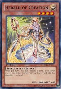Herald of Creation SDBE-EN015 card from Structure Deck: Saga of Blue-Eyes White Dragon