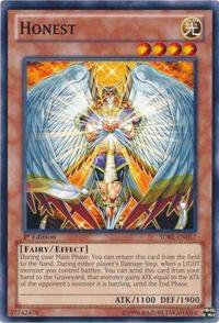 Honest SDBE-EN017 card from Structure Deck: Saga of Blue-Eyes White Dragon