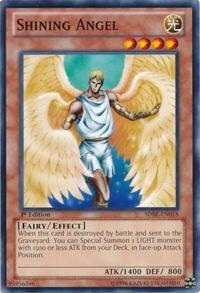 Shining Angel SDBE-EN018 card from Structure Deck: Saga of Blue-Eyes White Dragon