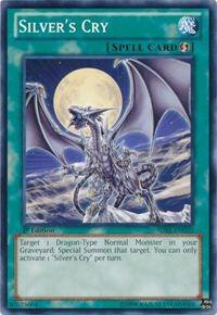Silver's Cry SDBE-EN020 card from Structure Deck: Saga of Blue-Eyes White Dragon
