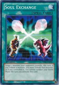 Soul Exchange SDBE-EN030 card from Structure Deck: Saga of Blue-Eyes White Dragon