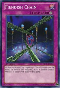 Fiendish Chain SDBE-EN034 card from Structure Deck: Saga of Blue-Eyes White Dragon