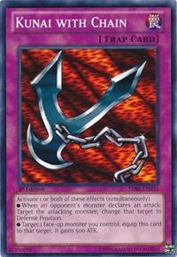 Kunai with Chain SDBE-EN035 card from Structure Deck: Saga of Blue-Eyes White Dragon