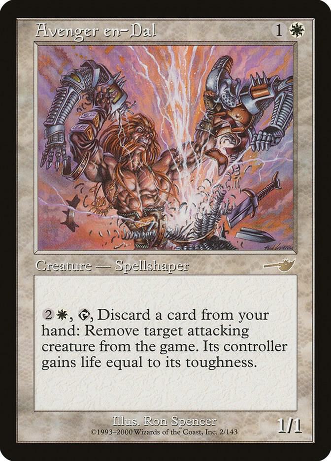 Avenger en-Dal 2 card from Nemesis