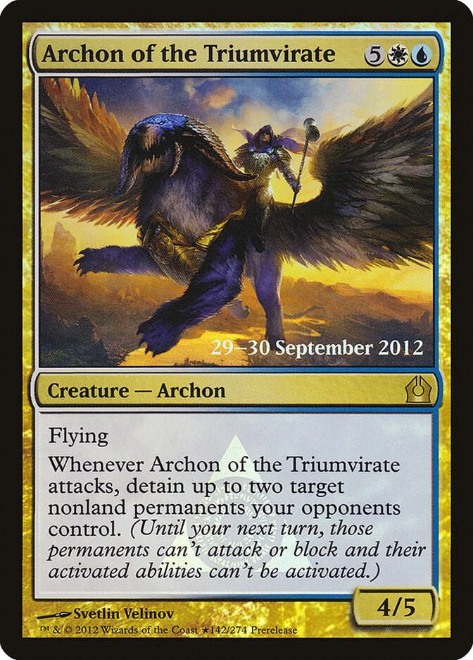 Archon of the Triumvirate 142 card from Prerelease Cards