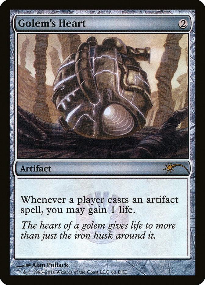 Golem's Heart 60 card from WPN & Gateway Promos