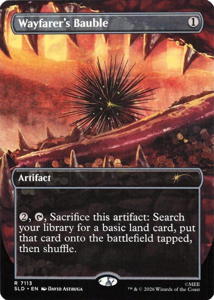 Wayfarer's Bauble 7113 card from Secret Lair Drop Series