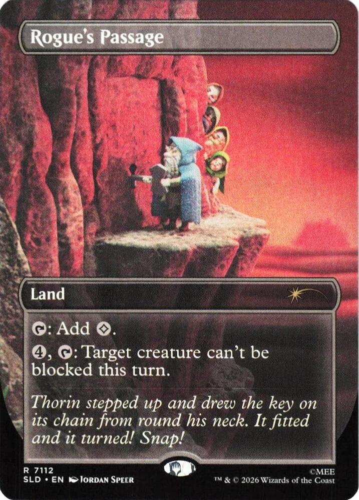 Rogue's Passage 7112 card from Secret Lair Drop Series