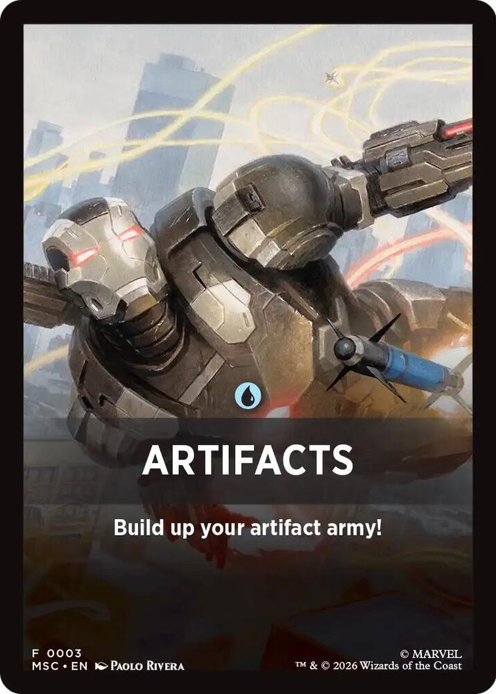 Artifacts Theme Card 3 card from Commander: Marvel Super Heroes