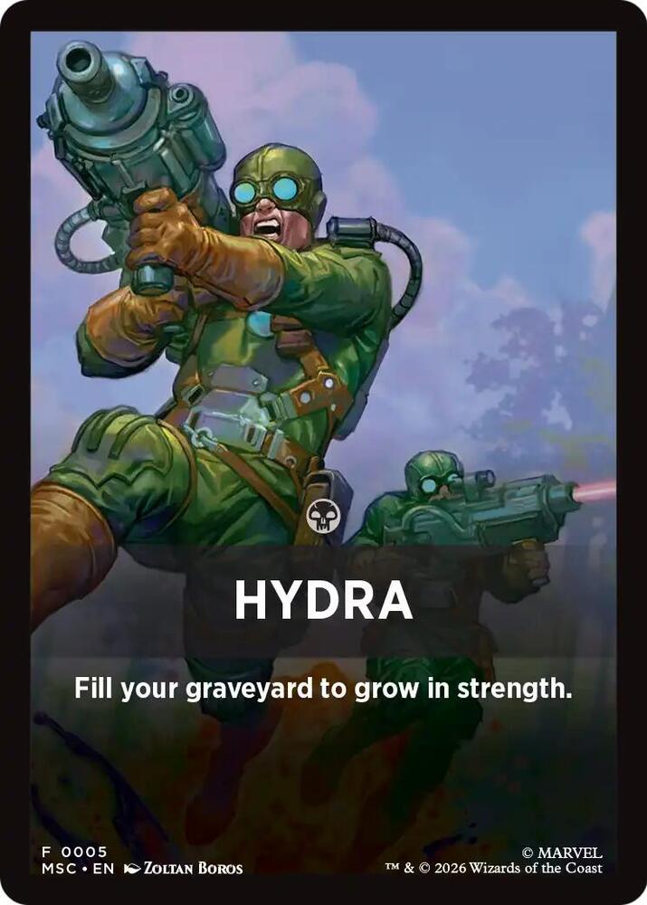 Hydra Theme Card 5 card from Commander: Marvel Super Heroes
