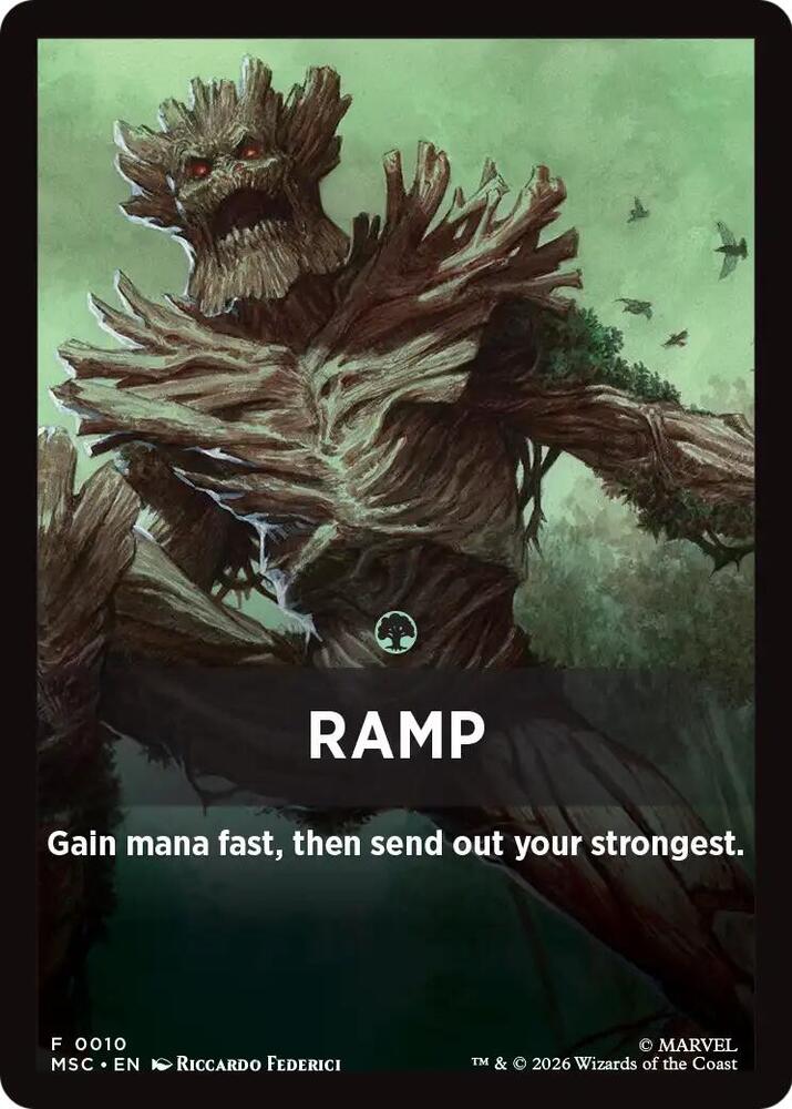 Ramp Theme Card 10 card from Commander: Marvel Super Heroes