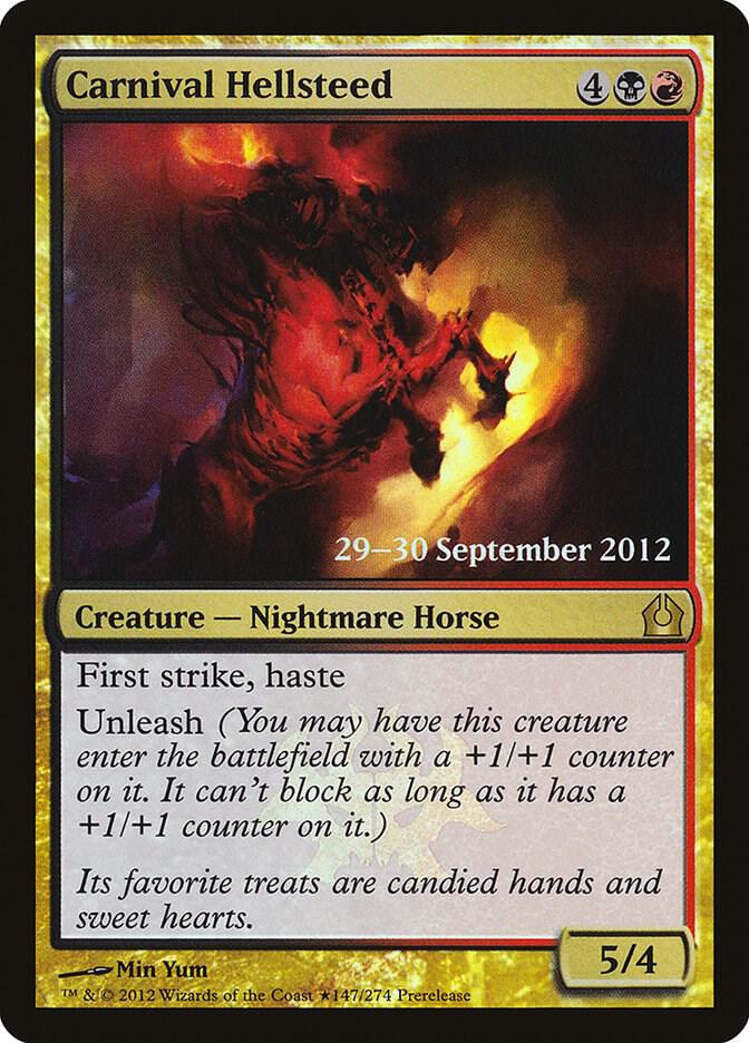 Carnival Hellsteed 147 card from Prerelease Cards