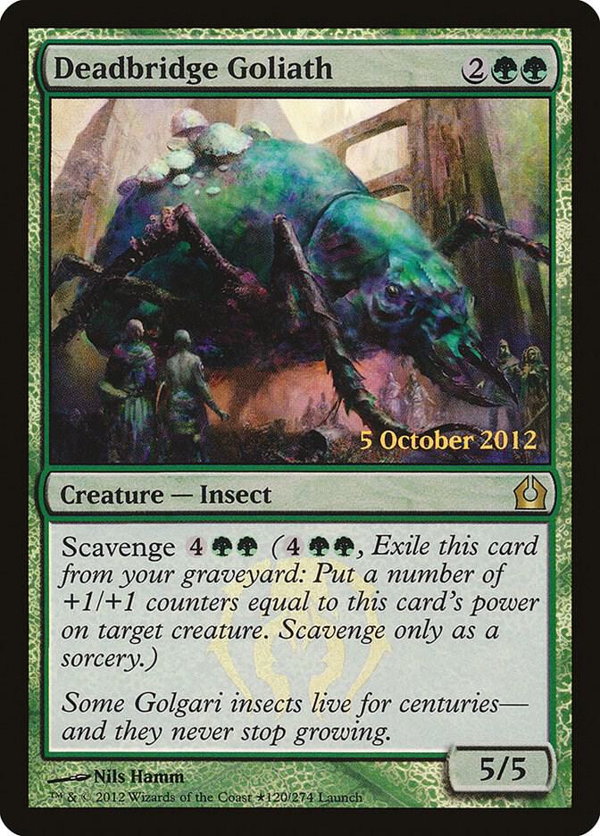 Deadbridge Goliath 120 card from Launch Party & Release Event Promos