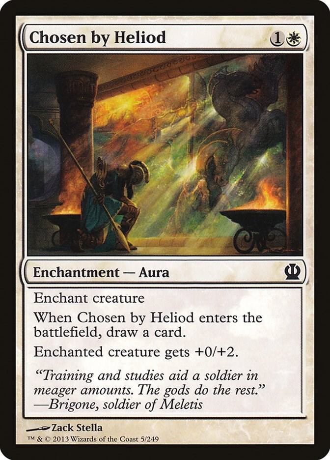 Chosen by Heliod 5 card from Theros