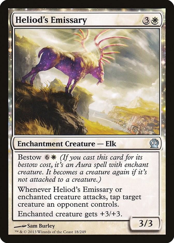 Heliod's Emissary 18 card from Theros