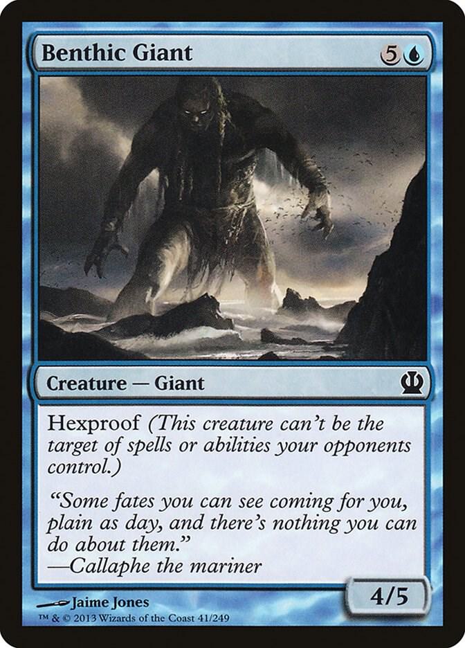 Benthic Giant 41 card from Theros