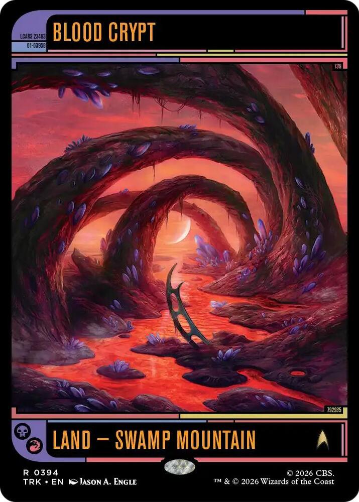 Blood Crypt 394 card from Star Trek
