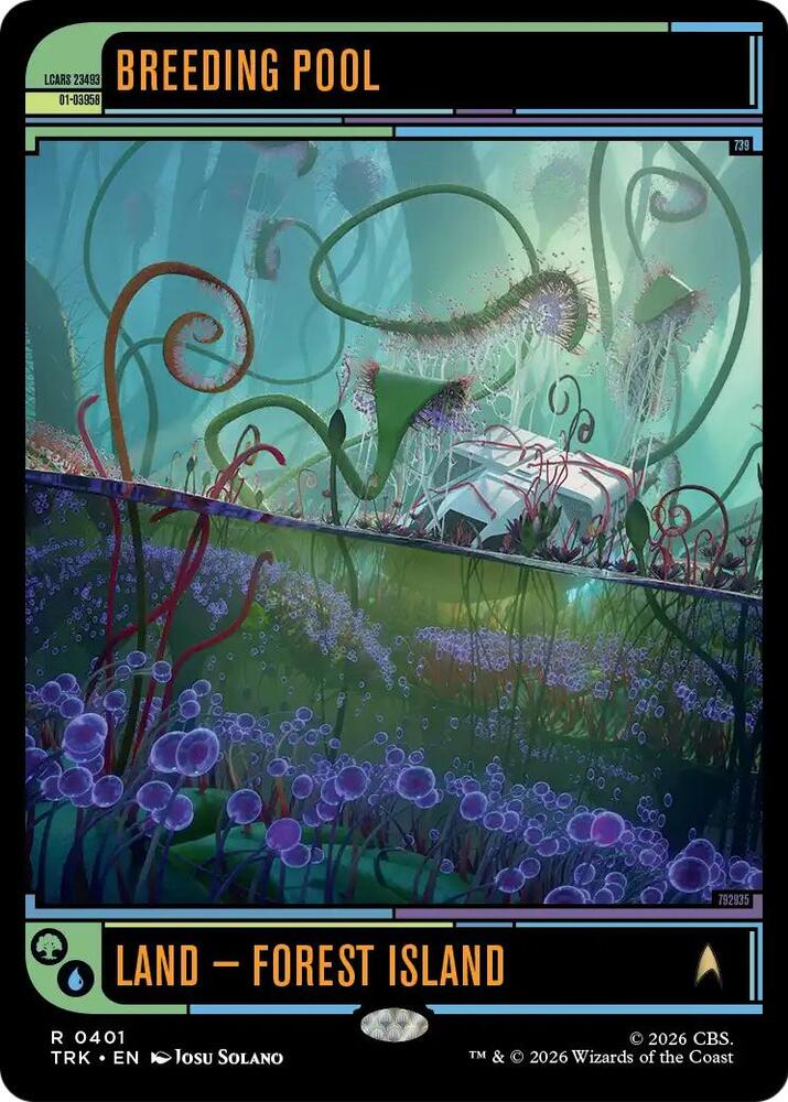 Breeding Pool 401 card from Star Trek