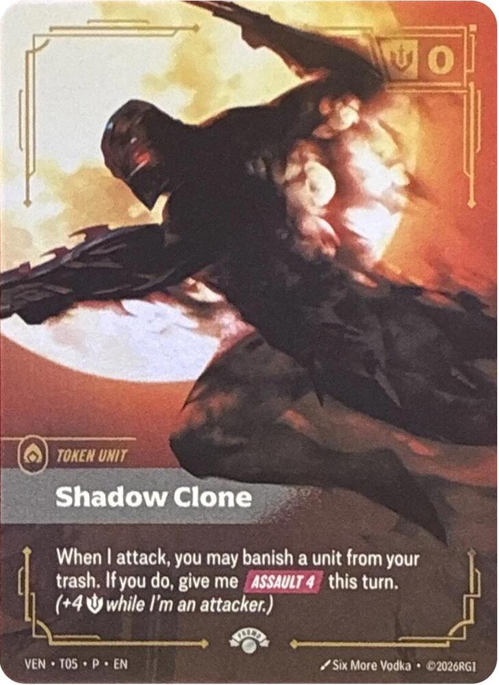 Shadow Clone // Tentacle (Full Art) T05 // T06 card from Vendetta