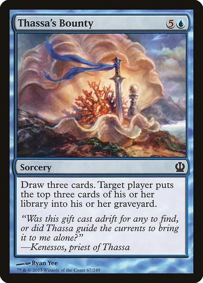 Thassa's Bounty 67 card from Theros