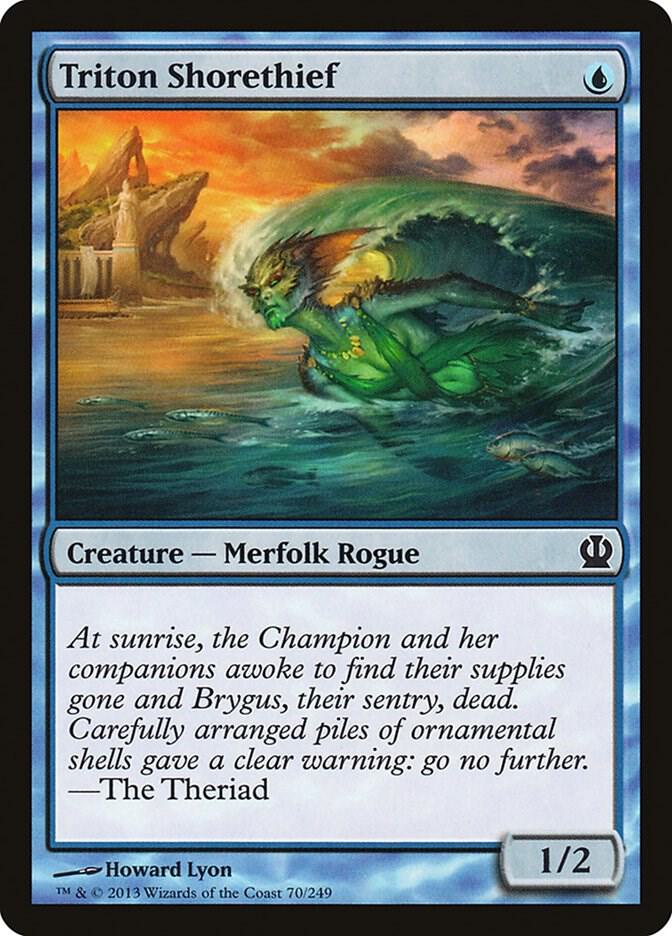 Triton Shorethief 70 card from Theros