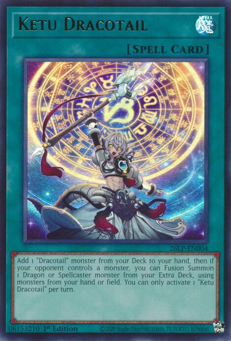 Ketu Dracotail 26LP-EN004 card from Limited Pack World Championship 2026