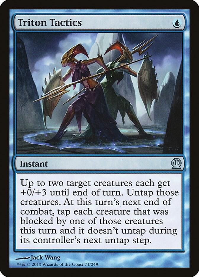 Triton Tactics 71 card from Theros