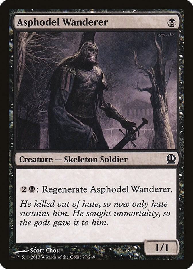 Asphodel Wanderer 77 card from Theros