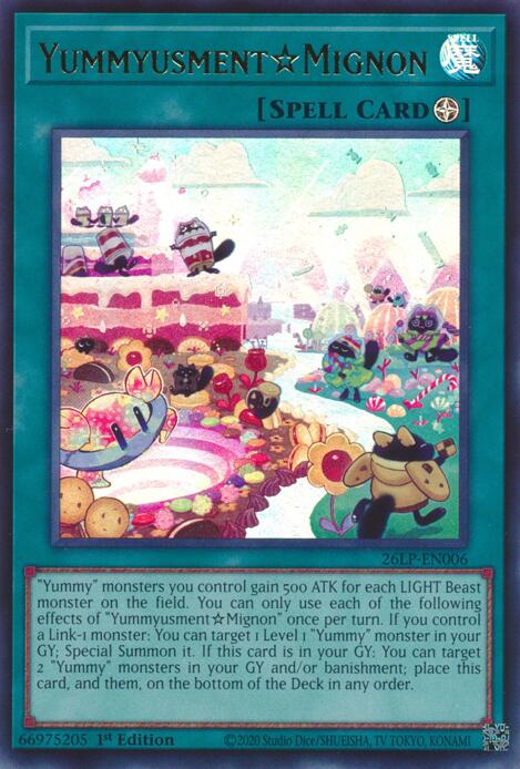 YummyusmentMignon 26LP-EN006 card from Limited Pack World Championship 2026