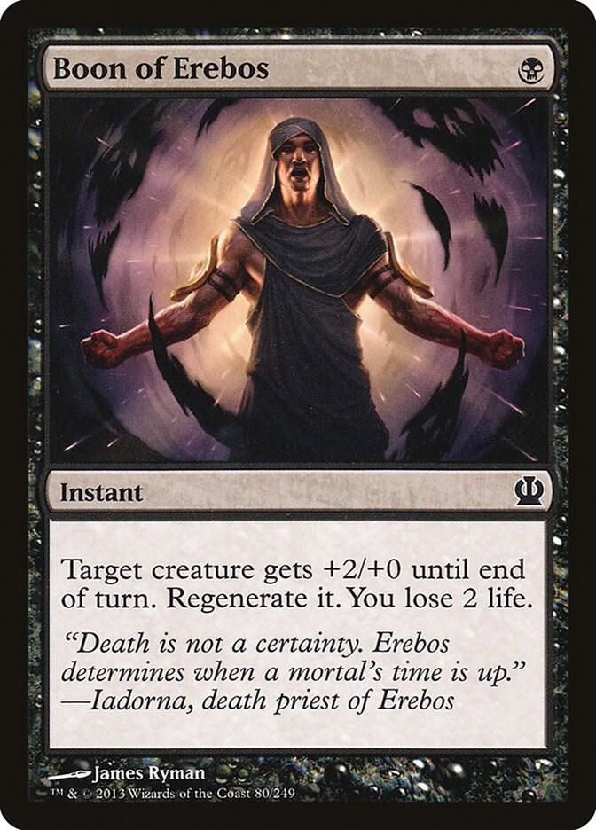Boon of Erebos 80 card from Theros