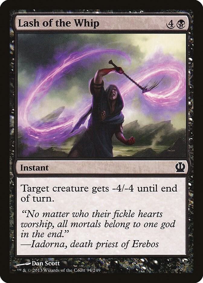 Lash of the Whip 94 card from Theros