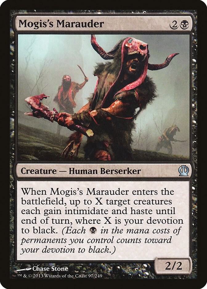 Mogis's Marauder 97 card from Theros