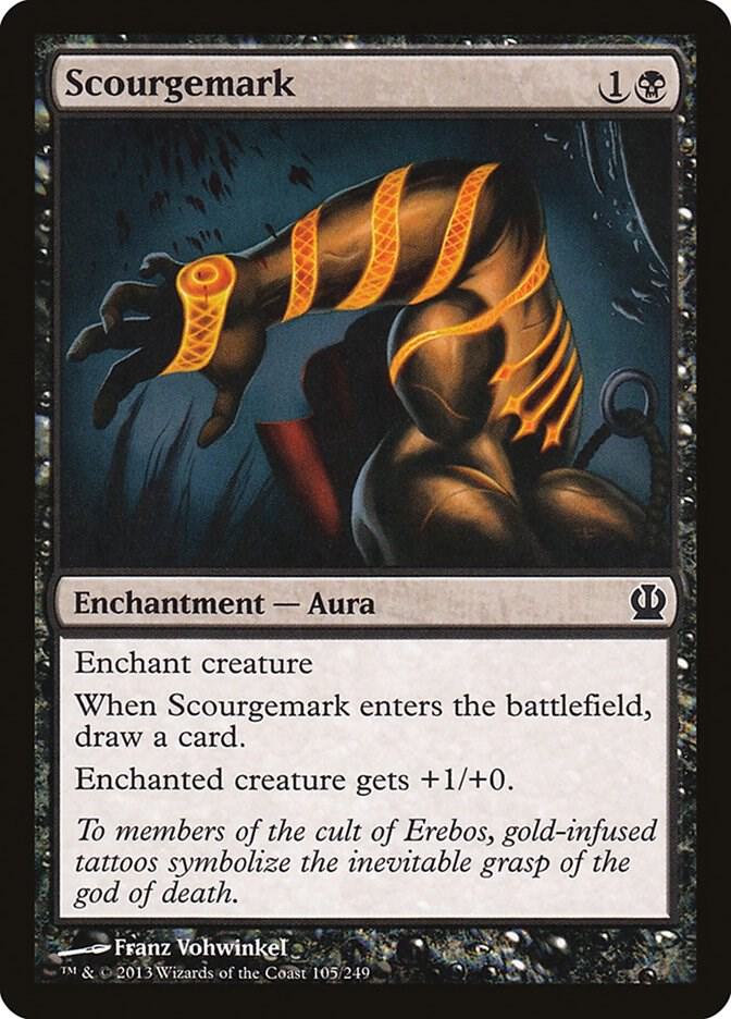 Scourgemark 105 card from Theros