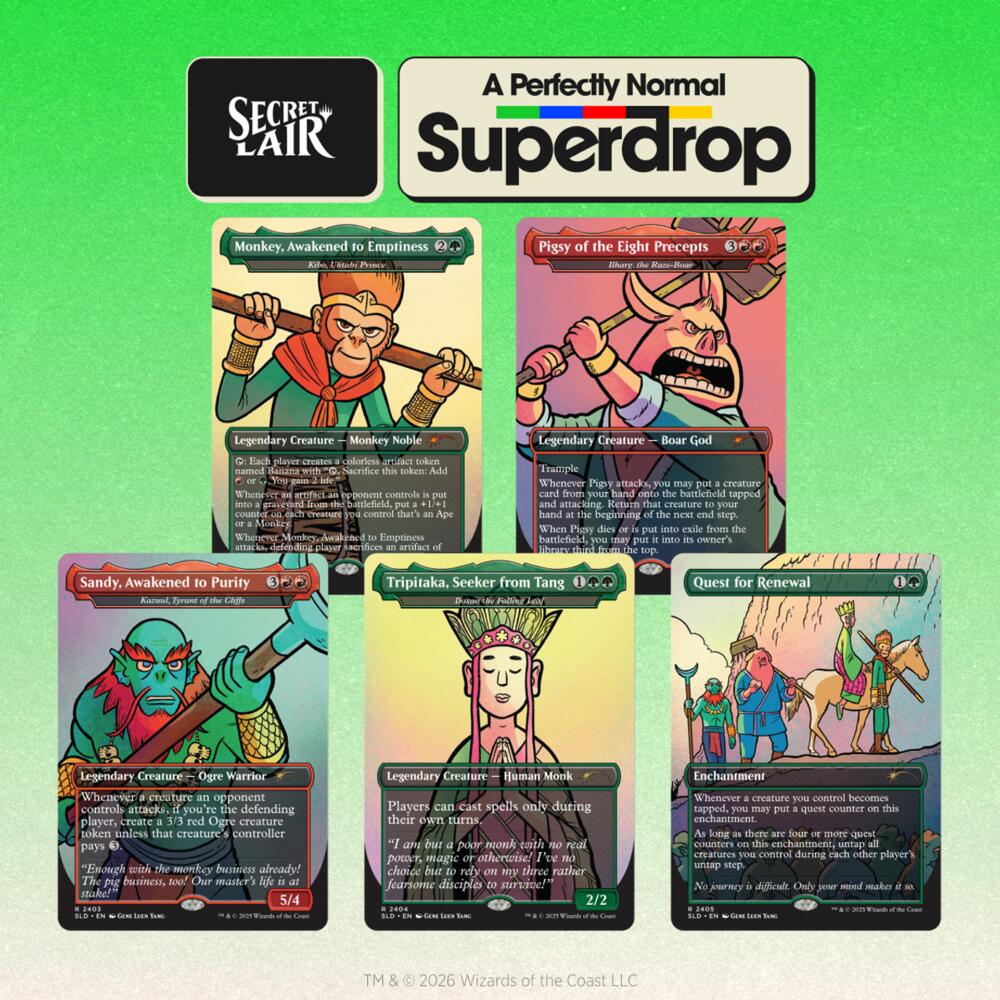 Secret Lair Drop: Featuring: Gene Luen Yang - Non-Foil Edition card from Secret Lair Drop Series