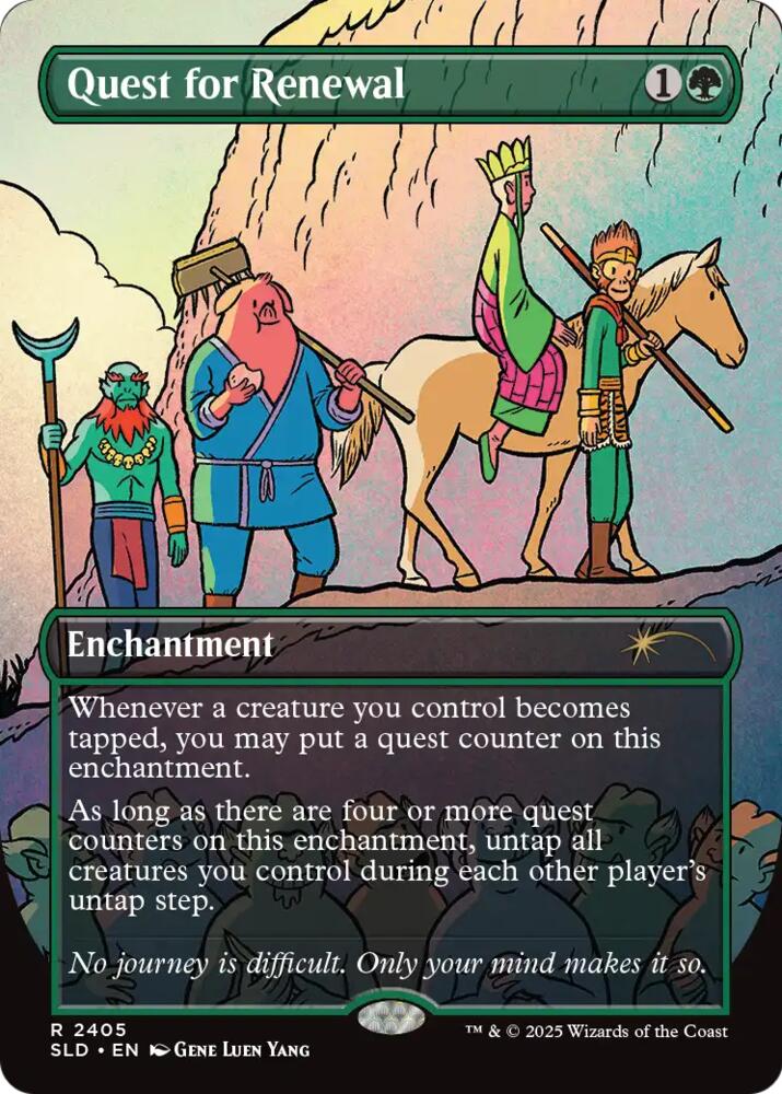 Quest for Renewal 2405 card from Secret Lair Drop Series
