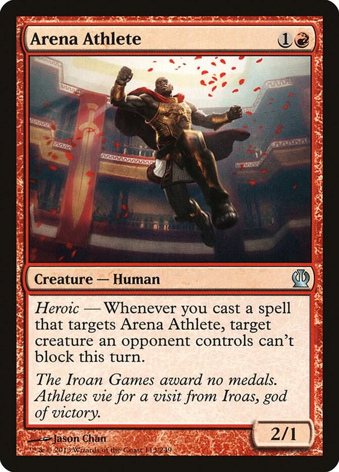 Arena Athlete 113 card from Theros