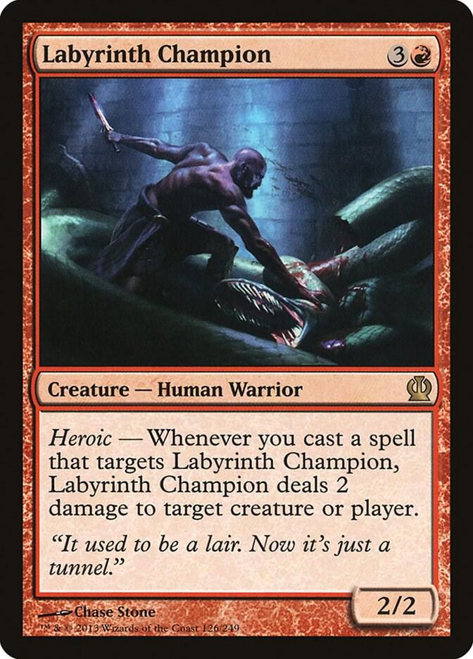 Labyrinth Champion 126 card from Theros