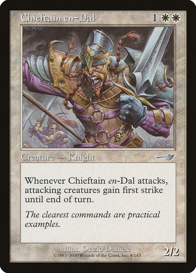 Chieftain en-Dal 4 card from Nemesis