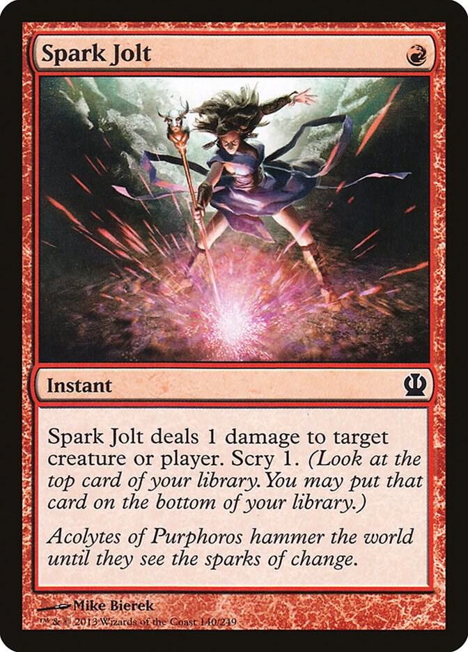 Spark Jolt 140 card from Theros