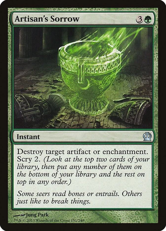 Artisan's Sorrow 151 card from Theros