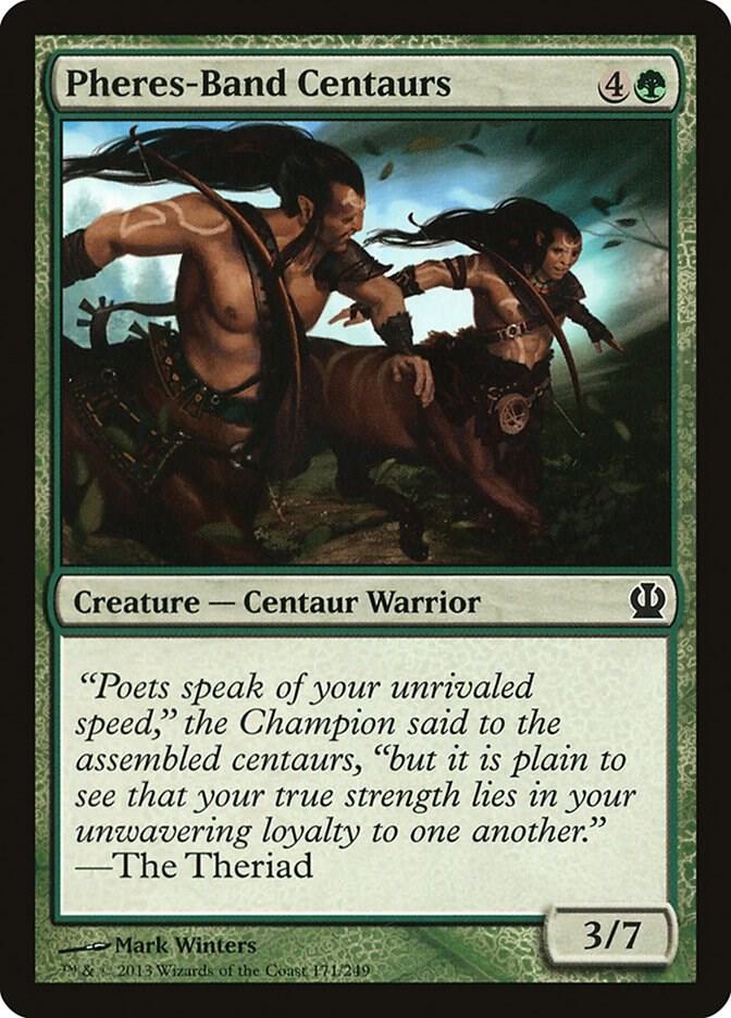 Pheres-Band Centaurs 171 card from Theros
